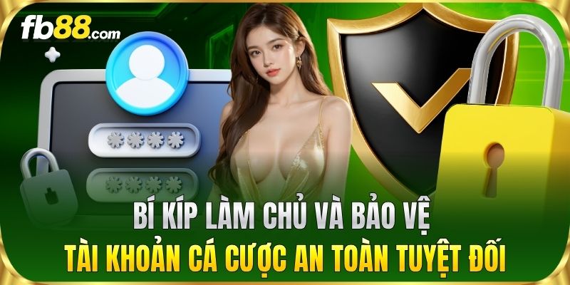 Bí kíp làm chủ và bảo vệ tài khoản cá cược an toàn tuyệt đối