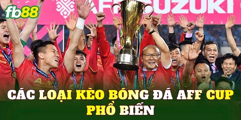 Các loại kèo bóng đá AFF Cup phổ biến