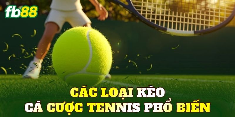 Các loại kèo cá cược Tennis phổ biến