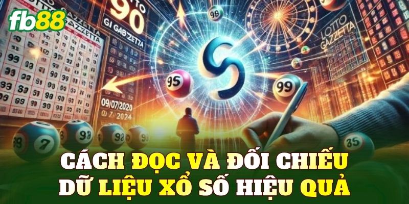 Cách đọc và đối chiếu dữ liệu xổ số hiệu quả