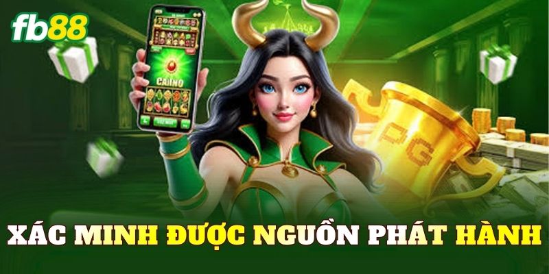 Xác minh được nguồn phát hành